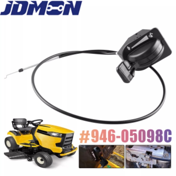 Gräsklippar Gasreglagekabel för Cub Cadet XT1 GT50 GT54 LT46 LT50 ST54 XT2 #946-05098C