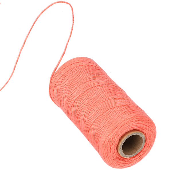 2 st broderimaskin tråd 8/4 varpgarn vävning Carpe Ture bomullsspinning 250 meter