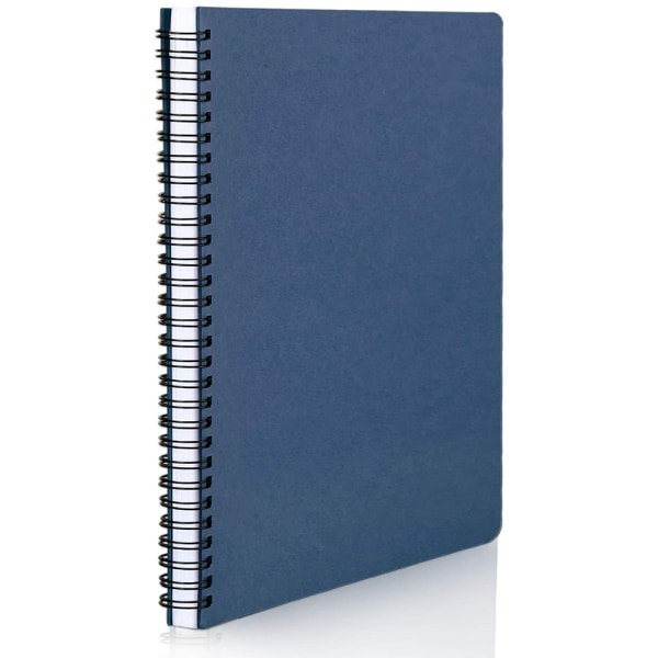 Spiralblock för studenter, A5 1-pack 5,5x8,3\" Hardcover Linjerade Reseböcker Journal, Memo Notepad Skissbok, Studenter Kontor