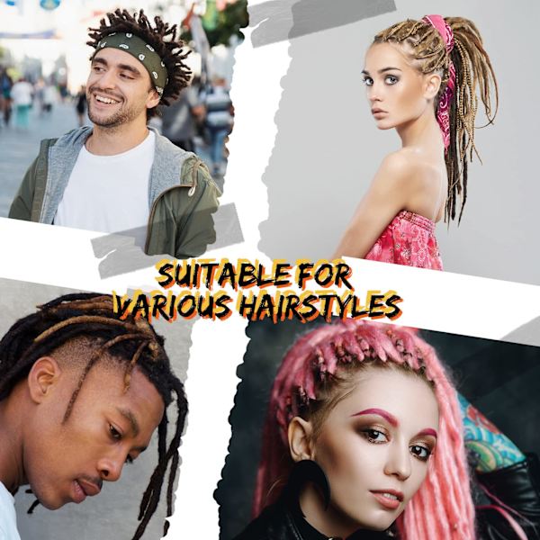 12 Stycken Sisterlock Åtdragningsverktyg Sammanflätningsverktyg för Locs Dreadlocks Verktyg Virknål Microlocks Sammanflätning Dreads Hår Åtdragningsförlängningsverktyg