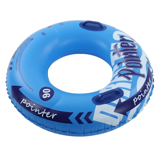 Badring för vuxna, Uppblåsbar vattenhängmatta, Förtjockad slitstark PVC, Helt strömlinjeformad design, Lämpliga fotorekvisita, Bekväm att blåsa upp och tömma