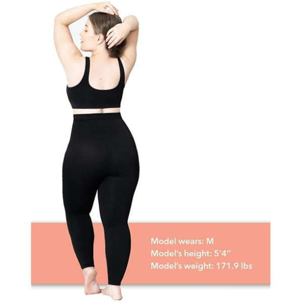 Högmidjade kompressionsleggings - Shapewear för kvinnor