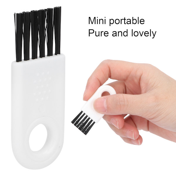 Multifunktionell Borste, Högkvalitativt Material, 5 st Stark och Mjuk Nylonhårborste för Rakrengöring, Ergonomisk Design för Hushålls- och Resebruk