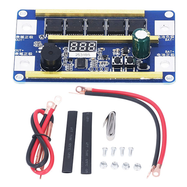 Z99 Punktsvetskretskort 3-siffrig digital display Mini DIY Punktsvets Batterilagringsset 12V DC