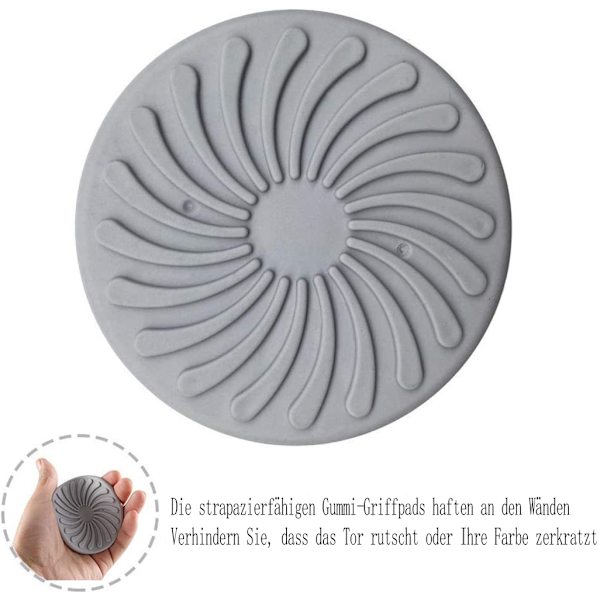 4-pack väggskydd för barnsäkerhetsgrindar och dörrsäkerhetsgrindar, väggskydd utan borrning för klämning för barnsäkerhetsgrind, hund, baby