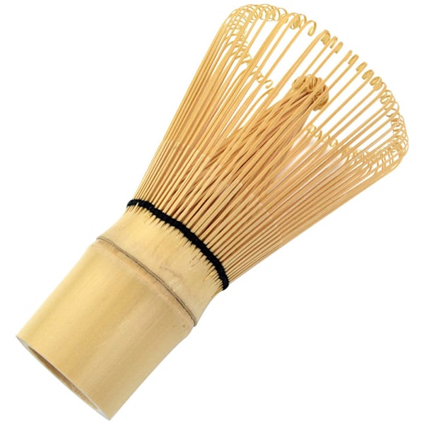 Autentisk japansk tradition, hållbar gyllene bambu matcha-visp för snabb omrörning, lättrengjord design för daglig användning