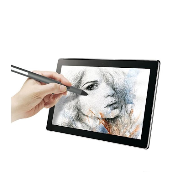 Precision Digital Stylus för 2-i-1-laptops, Stöder Ink to Text-konvertering och anpassade klick för förbättrad kreativitet, Svart