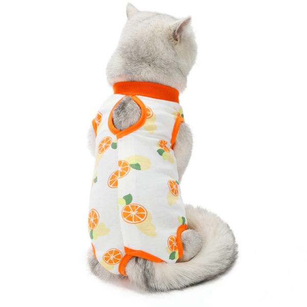 2 anti slickande avvänjningskläder för husdjur, katt postoperativ