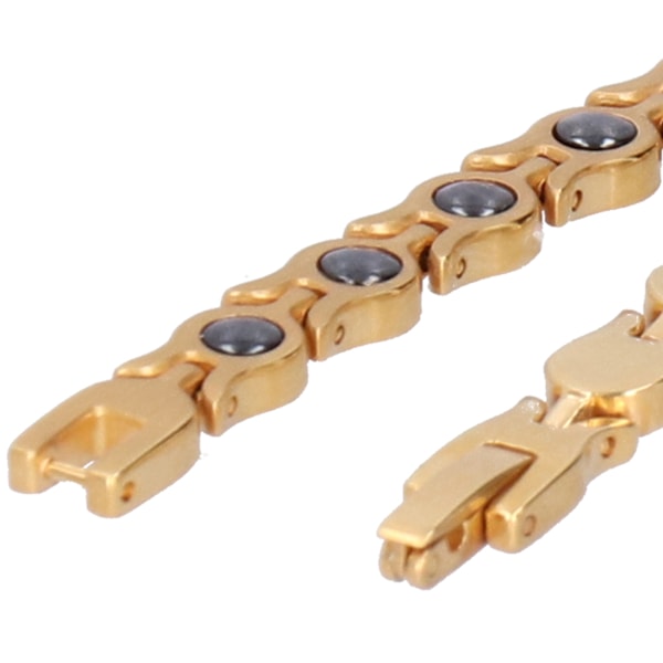Maximal Magnetisk Styrka Armband, Hypoallergent & Hudvänligt, Perfekt Passform med Justerbar Storlek, Premiumkvalitet Ti Stål Magnetterapi