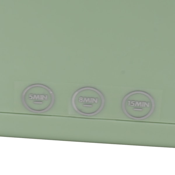 Mini tvättmaskin 5L kapacitet säker effektiv 3 hastigheter timing bärbar tvättmaskin för underkläder babykläder strumpor grön