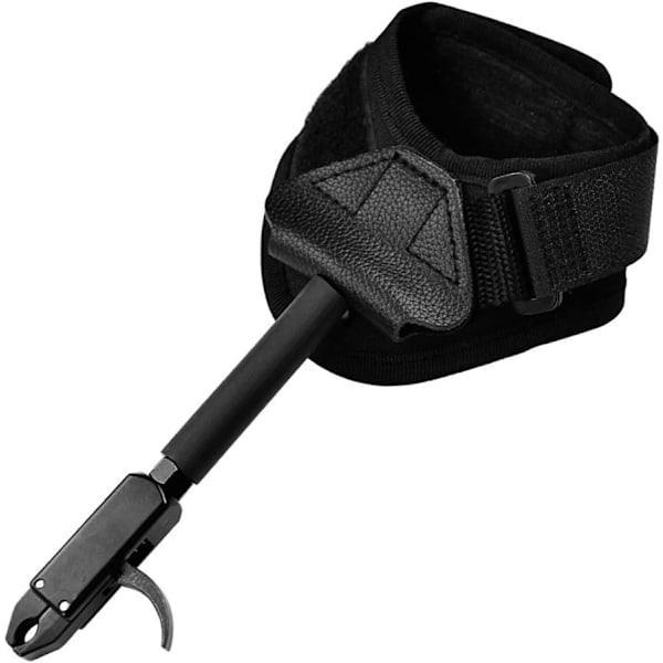 Bågskytte Compound Båge Release Aid, Designad För Bågar Med 65lbs Dragvikt Eller Mindre, Vikbar Design, Enkelt Grepp Med Spänne Som Fästs Säkert Runt Handleden