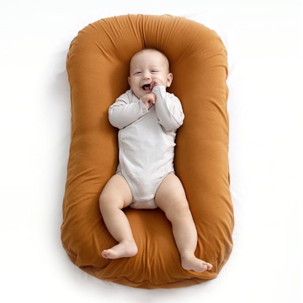 Babynest för Nyfödda, Babynest Överdrag för 0-6 Månader, Portabelt Nest Sovöverdrag