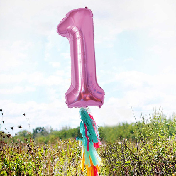 Ballonger Födelsedag jätte folieballong ballongnummer ballonger