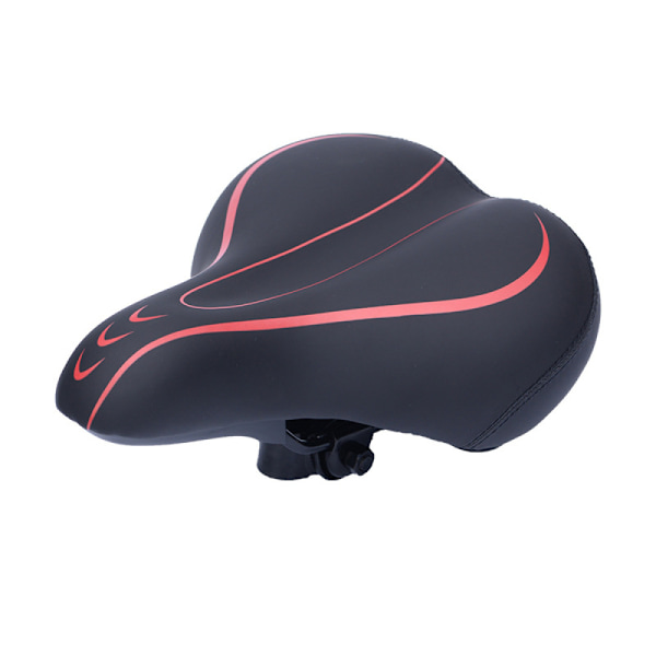 Ergonomisk Design Cykelsadel, Bekväm Cykelsadelkudde, Högdensitets Memory Foam för Kvinnor & Män, Ventilerande Ihålig Skåra Överdimensionerad Tjock Design