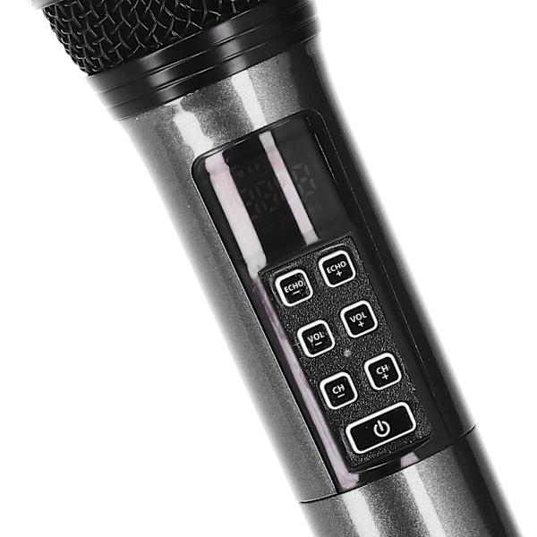 Karaoke Handheld Mikrofon Frekvens Modulation Reverberation Bluetooth Mikrofon för Möte Fest