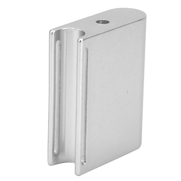Aluminiumlegering Läderkant Slicker Polerare DIY Läderhantverk Trimning Poleringsverktyg (Silver)