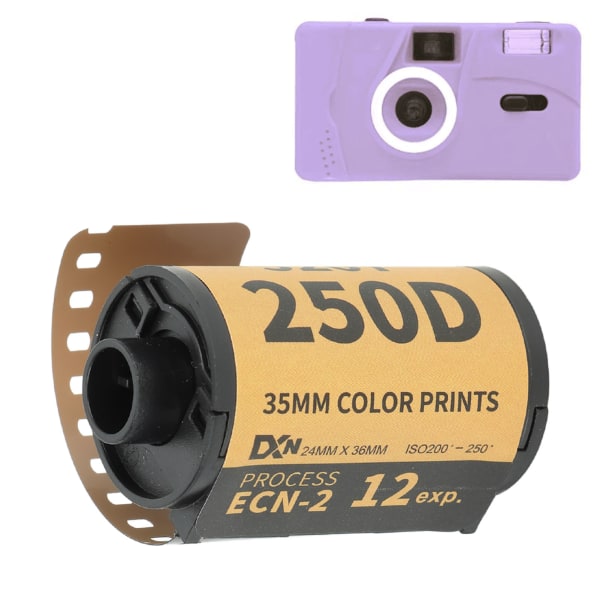 35 mm print Professionellt brett exponeringsområde ECN 2 Process Color Print kamerafilm för 135 kamera 12 ark