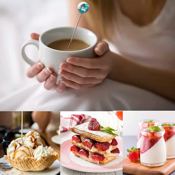 Värmebeständig Bomull, Hängögla, Lättskött, Kreativ Donutdesign, Söt Iögonfallande, Multifunktionella Köksredskap, Perfekt För Hotell, Västerländskt