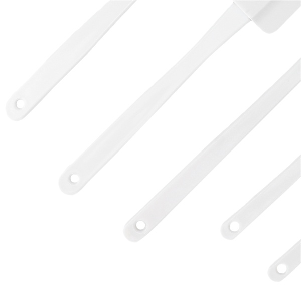 5-pack vaxspatelset i silikon, återanvändbara vaxrör, multifunktionella vaxpinnar för hem- och salongsbruk