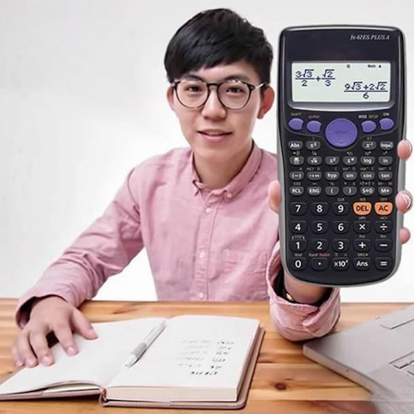 Matematikerns Val Kalkylator, Stor Skärm 417 Funktioners Enhet Med Dubbelt Strömsystem För Oöverträffad Pålitlighet, Perfekt För Högstadiet Och