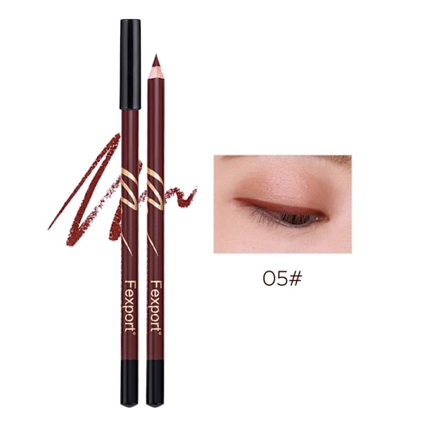 Mjuk Applicering Textur Eyeliner Pennset, Långvarig Applicering För Professionellt Bruk, Infällbara Pennor Med Mångsidig Design, Vattentät Och