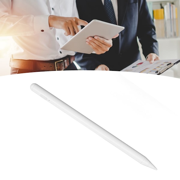 Pekskärmspenna USB Uppladdningsbar Reptålig Bluetooth Tablet Pekskärmspenna för Skrivning och Ritning Vit