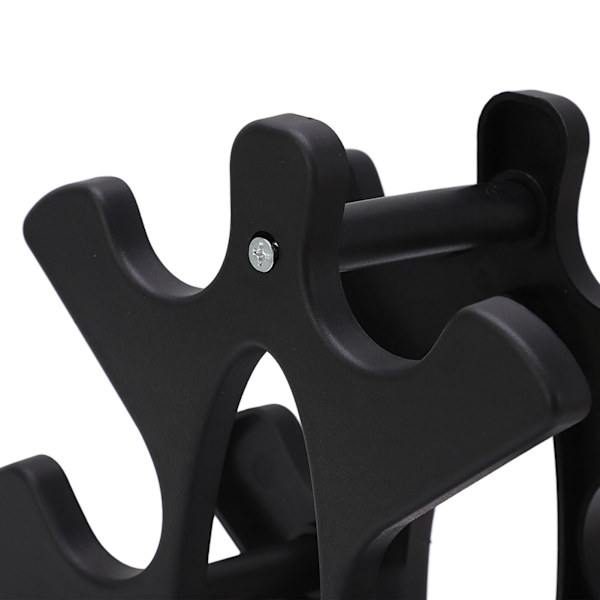 Ergonomisk Design Hantelställ i Plast 3 Våningar, Bred Användning För Hemmakontor Gym, Kompakt Storlek Orubblig Stabilitet, Snabb Montering