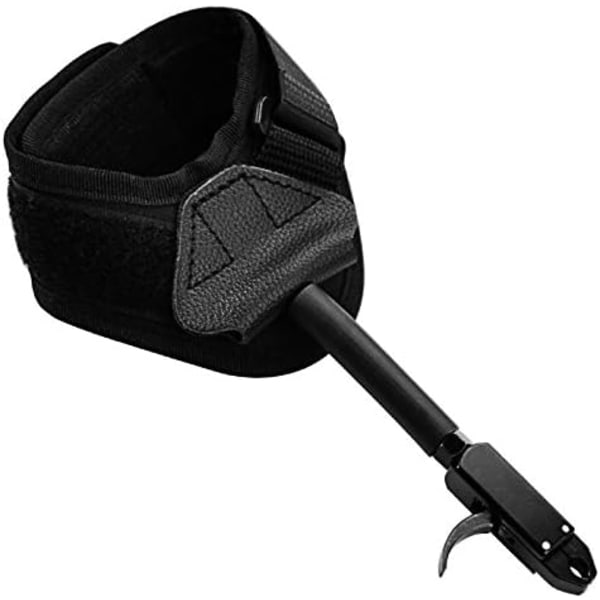 Bågskytte Compound Båge Release Aid, Designad För Bågar Med 65lbs Dragvikt Eller Mindre, Vikbar Design, Enkelt Grepp Med Spänne Som Fästs Säkert Runt Handleden
