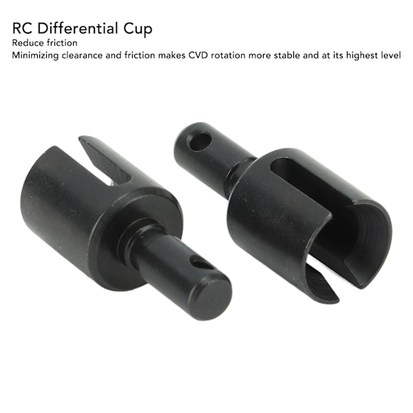 2 st RC Differential Cup Stålkonstruktion för ZD Racing 08421 08423 08427 9020 9021 9116 1/8 RC Bil
