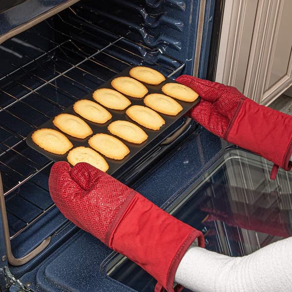 2 pakker non-stick bageforme, 12-kops kraftige skalformede bageforme.