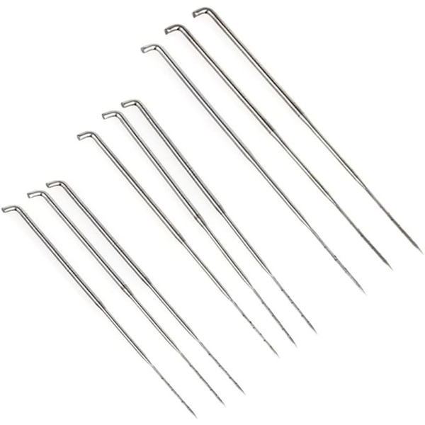 120 st triangulära filtnålar nålfiltning diy ullfiltverktyg 3 storlekar 78 mm 86 mm 91 mm (varje storlek 40 st)