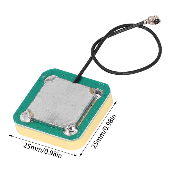 2 st GPS Keramisk antennpositionering BD 2 frekvenser Inbyggd aktiv 28DBi hög förstärkningsmodul