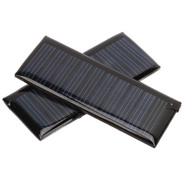 Solpanel til gør-det-selv-projekter, Polysilicium Mini Solceller Højeffektivt polykrystallinske solpaneler Letvægtsdesign til havebelysning, Små