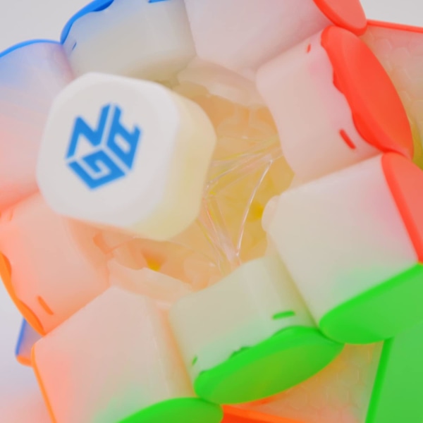 3x3 Magnetisk Speed Cube Gans 356M Magic Cube med Extra GES, Stickerless