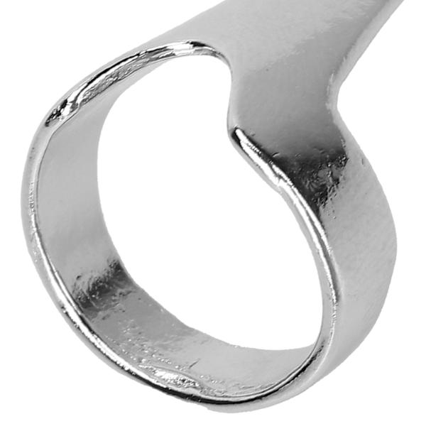 10 st skägg hårdelningsverktyg hem salong legering hår val sektionering ring för flätning skär silver