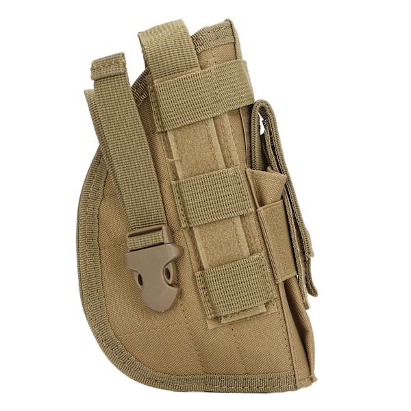 Molle bälteshölster väska militär utomhus midjeväska mångsidig nylonhölster väska för jakt camping khaki