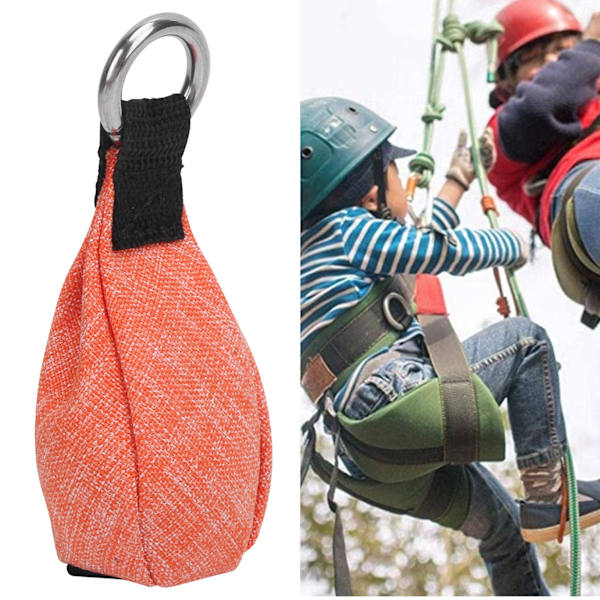 Träd Arbeta Kasta Vikt Väska Nylon Liten Storlek Kasta Vikt Väska Bärbar Arborist Klättring Utrustning Kit350g