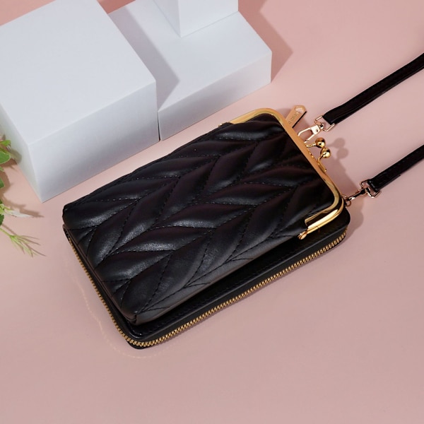 Snygg crossbody-mobilväska för kvinnor