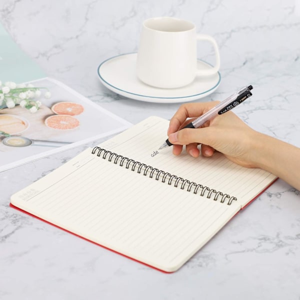 Spiralblock för studenter, A5 1-pack 5,5x8,3\" Linjerade reseanteckningsböcker Journal, Memo Notepad Skissbok, Studenter College Office Business