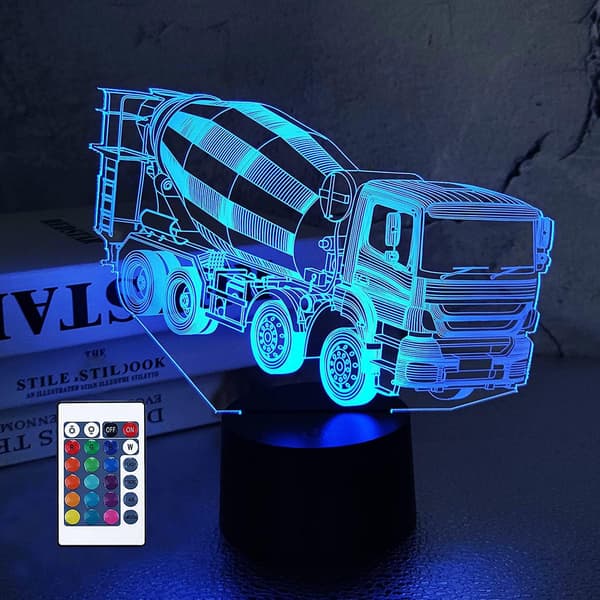 3D nattlys Blender Touch 3D stereolys 3D nattlys, 3D N
