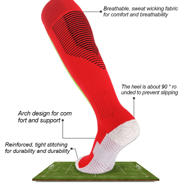 3-pack baseball fotboll Softball strumpor för ungdomar barn och Tube