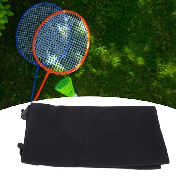 Flanell Badminton Racket Bag Fläck Slitstark Racketfodral för Bär Förvaring