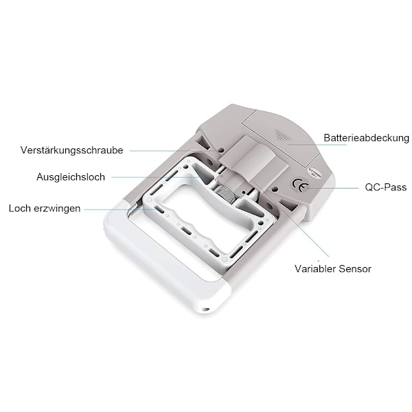 Digital Hand Dynamometer Grip Strength Measurement Meter Auto Capturing Electronic Hand Grip Power
