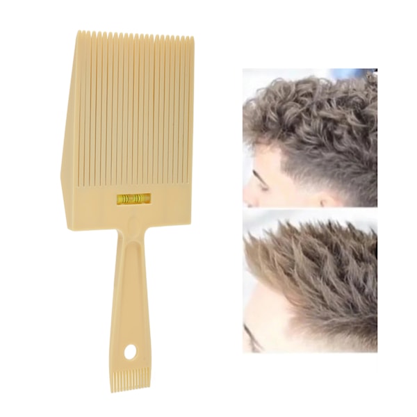 Ergonomisk Design Bredtandad Kam för Professionell Hårstyling, Dubbelsidig Design med Vätskenivelleringssystem för Salong och Hemanvändning