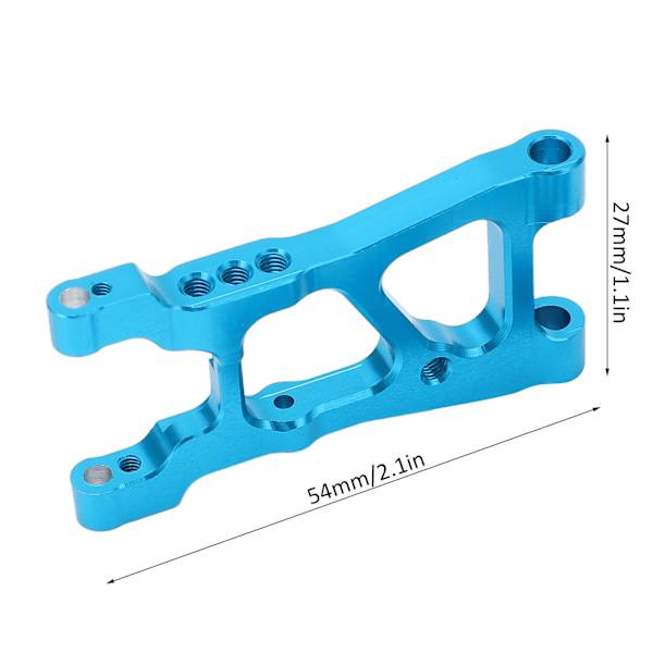 2 st RC bakre svingarmsats ersättning aluminiumlegering hög styrka RC bildelar för Tamiya XV01 1/10 RC bil blå