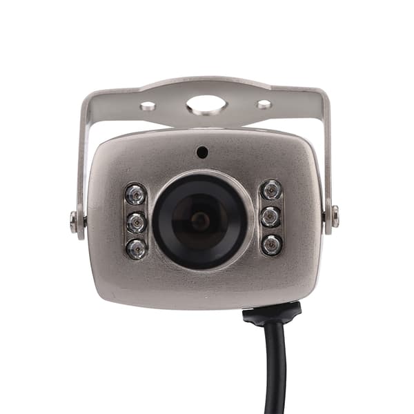 Mini 6LED Kablet CMOS CCTV Sikkerhetskamera Nattsyn Digitalt Videokamera NTSC