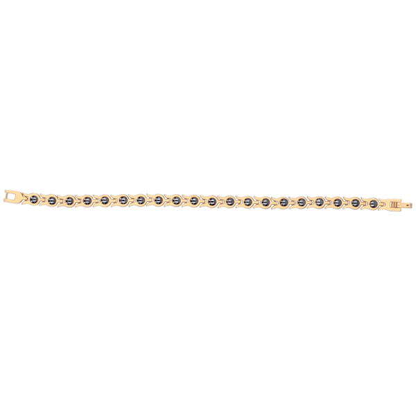 Maximal Magnetisk Styrka Armband, Hypoallergent & Hudvänligt, Perfekt Passform med Justerbar Storlek, Premiumkvalitet Ti Stål Magnetterapi