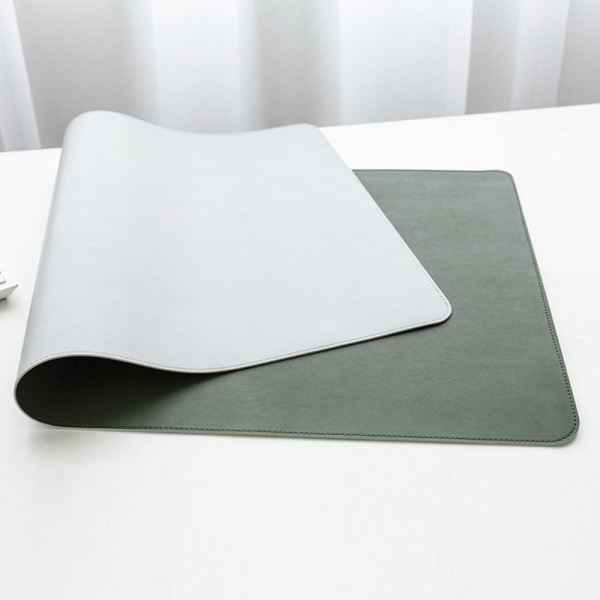 Halkskyddande skrivbordsunderlägg i läder för kontorsbord Vattentät fri dressing 90 X 45 cm