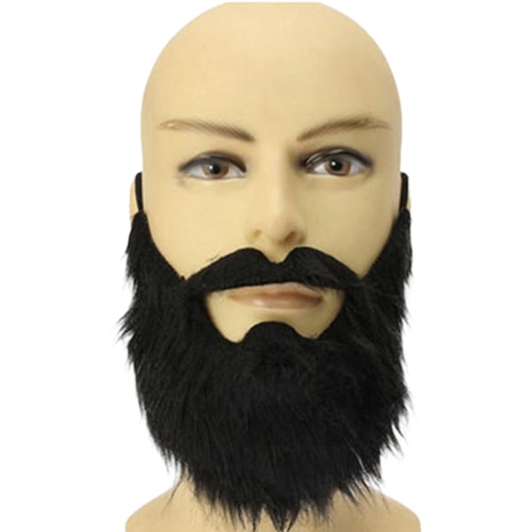 2 st Fake Beards Halloween Roliga Fake Beard Kostymtillbehör