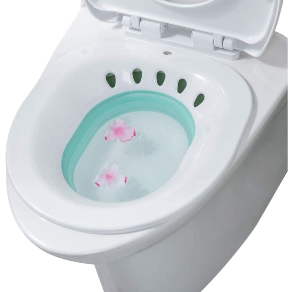 Sitz Badkar för toalett - Bidé Insats för toalett - Portabel Sitz